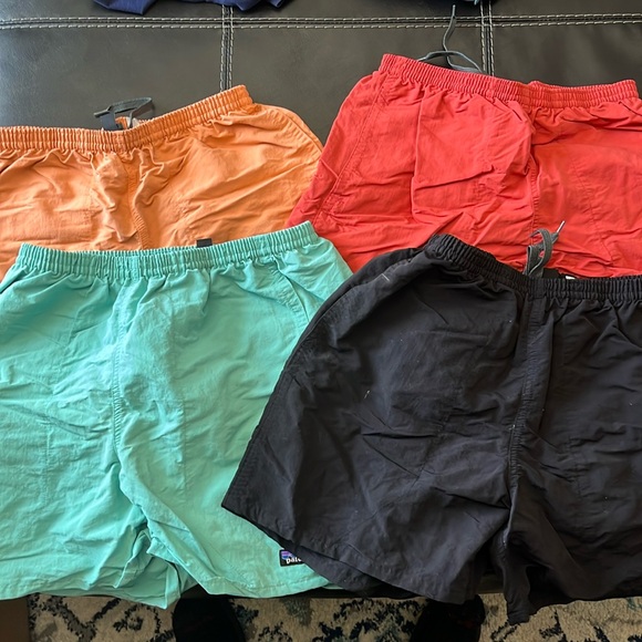 Lot of 4 Patagonia Baggie’s Shorts. Swimtrunk-Short Hybrid